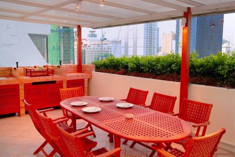 Penthouse à Khlong Toei, Bangkok, Thaïlande 3 chambres № 159500