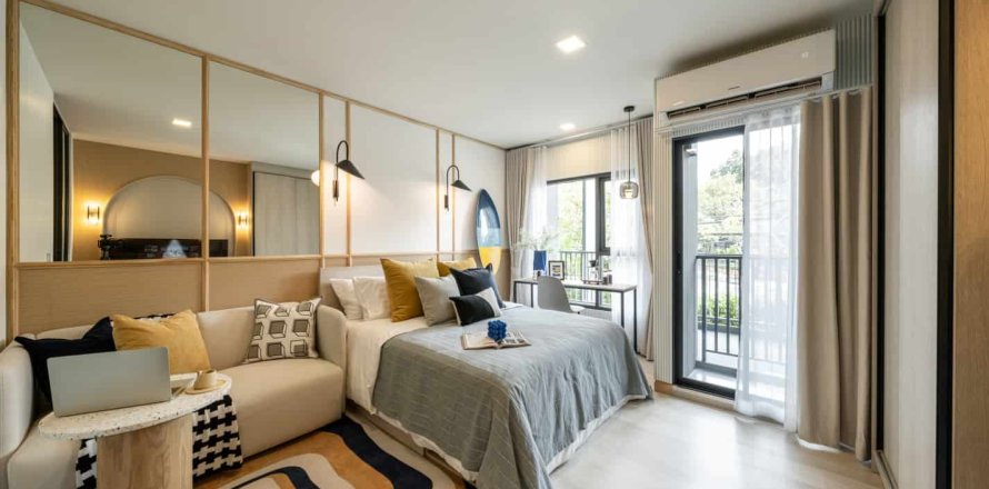 Condo à Thonburi, Bangkok, Thaïlande, 1 chambre  № 166725