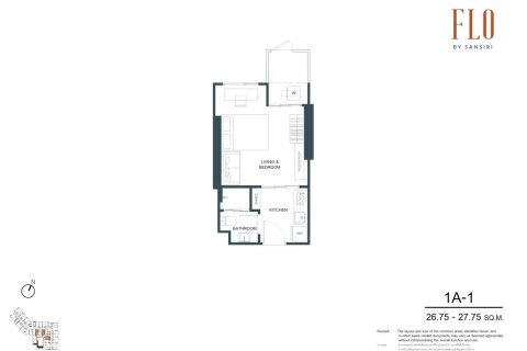 Condo à Thonburi, Bangkok, Thaïlande, 1 chambre  № 166725 - photo 9