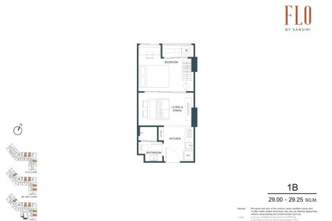 Condo à Thonburi, Bangkok, Thaïlande, 1 chambre  № 166724 - photo 8