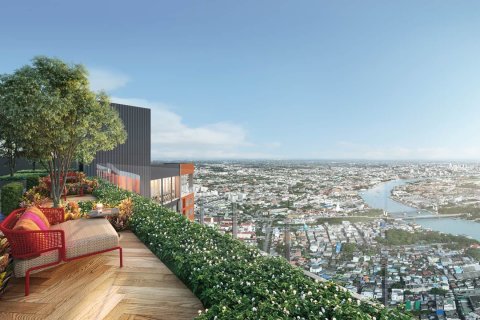 Condo in Thonburi, Bangkok, Thailand, 2 bedrooms  № 166723