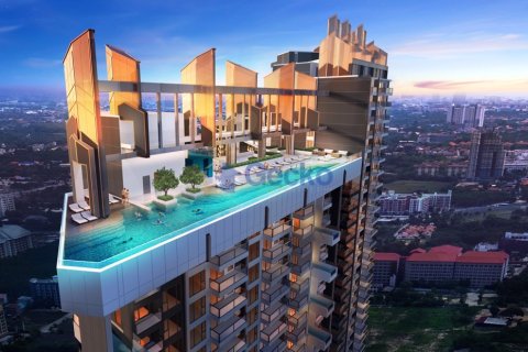 Condo à Pattaya, Thaïlande, 1 chambre  № 195881