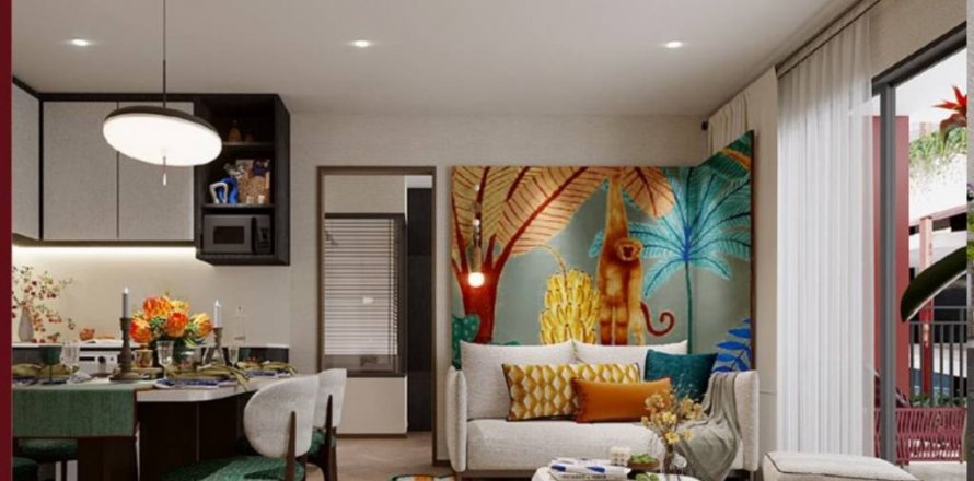 Дуплекс в Банг Тао, Таиланд с 2 спальнями № 115348