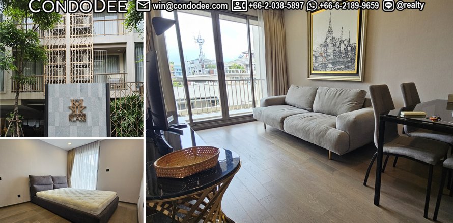 Condo à Bang Rak, Bangkok, Thaïlande, 2 chambres  № 201111