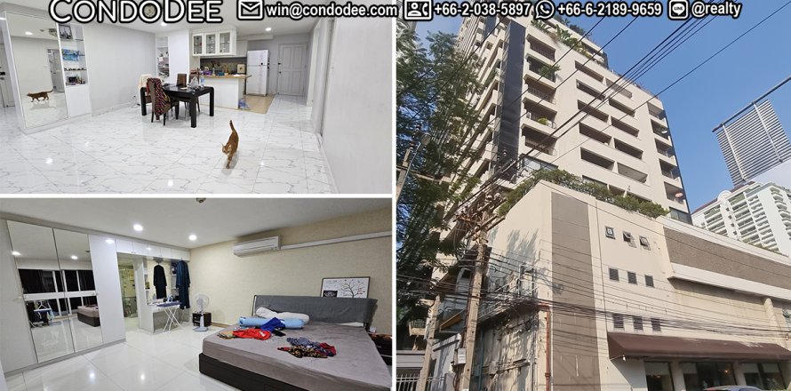Condo à Watthana, Bangkok, Thaïlande, 3 chambres № 201113