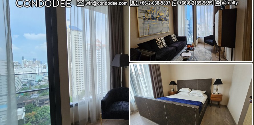 Condo à Watthana, Bangkok, Thaïlande, 1 chambre № 201109