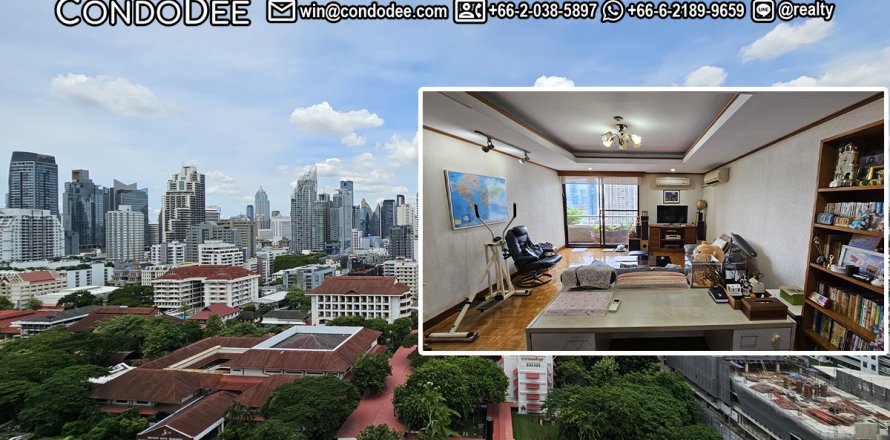 Condo à Watthana, Bangkok, Thaïlande, 3 chambres № 201112