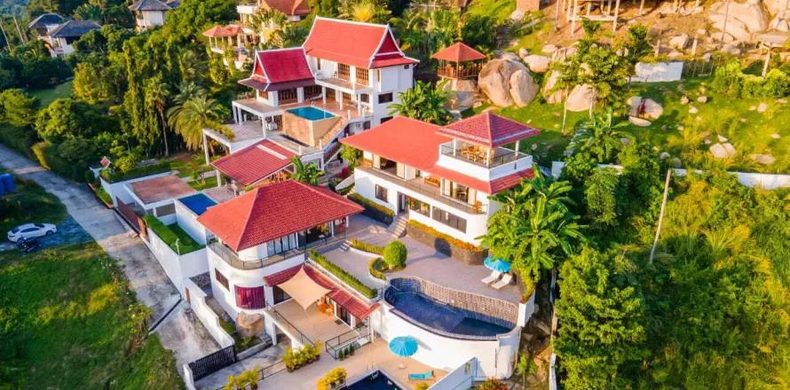 Вилла в Самуи, Таиланд с 4 спальнями № 154932