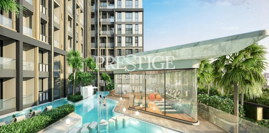 Condo à Pattaya, Thaïlande, 2 chambres № 209077