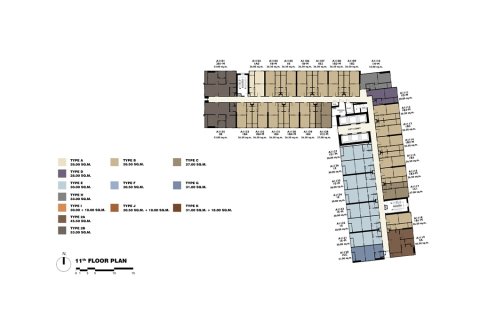 Condo in Bangkok, Thailand, 1 bedroom  № 165715 - photo 24