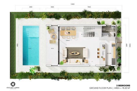 Villa à Ko Samui, Thaïlande 3 chambres № 165719 - photo 17