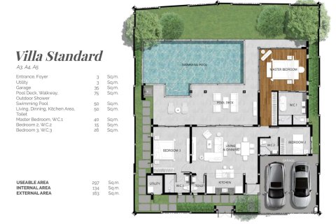 Villa in Phuket, Thailand 3 bedrooms № 165716 - photo 8