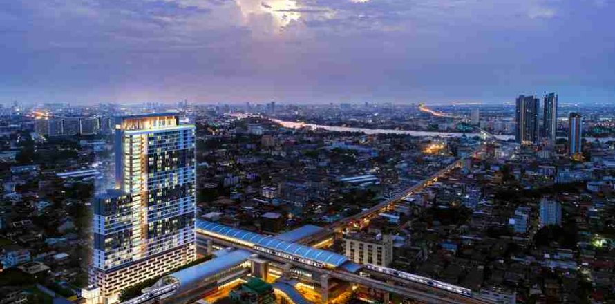 Studio in the Condo in Phaya Thai, Bangkok, Thailand  № 183219