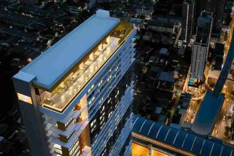 Studio in the Condo in Phaya Thai, Bangkok, Thailand  № 183219 - photo 3