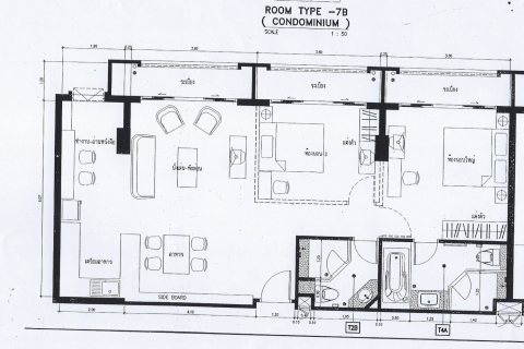 Кондоминиум с 2 спальнями в Паттайе, Таиланд № 145853 - фото 12