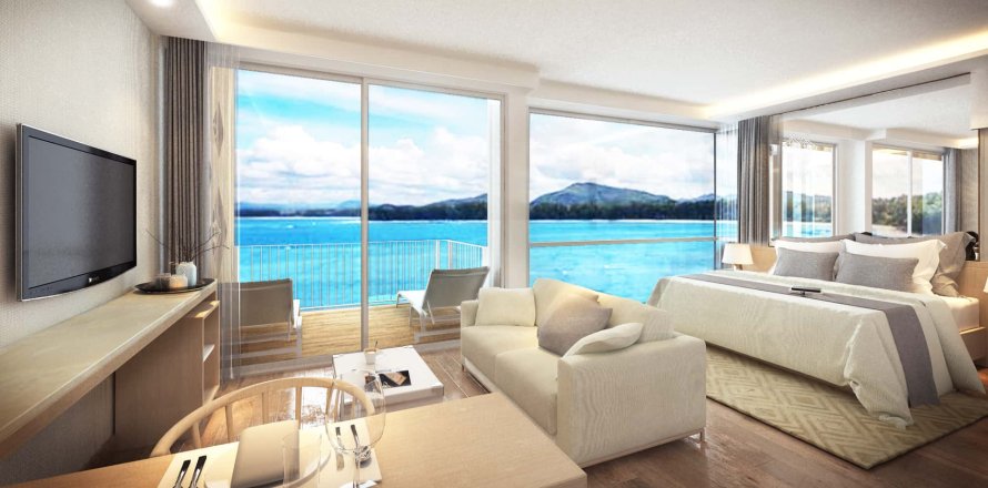 Condo à Phuket, Thaïlande, 1 chambre № 166856