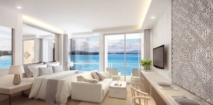 Кондоминиум с 1 спальней в Пхукете, Таиланд № 166857