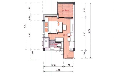 Кондоминиум с 1 спальней в Пхукете, Таиланд № 166857 - фото 11