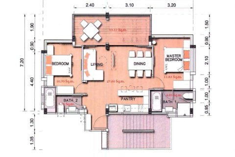 Condo à Phuket, Thaïlande, 2 chambres  № 166855 - photo 10