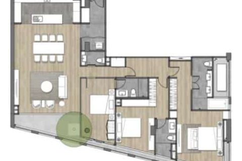 Condo in Bangkok, Thailand, 2 bedrooms  № 166859 - photo 23