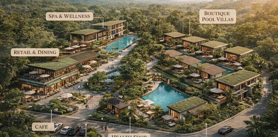 Terrain à Surat Thani, Thaïlande 1600 m2 № 173148