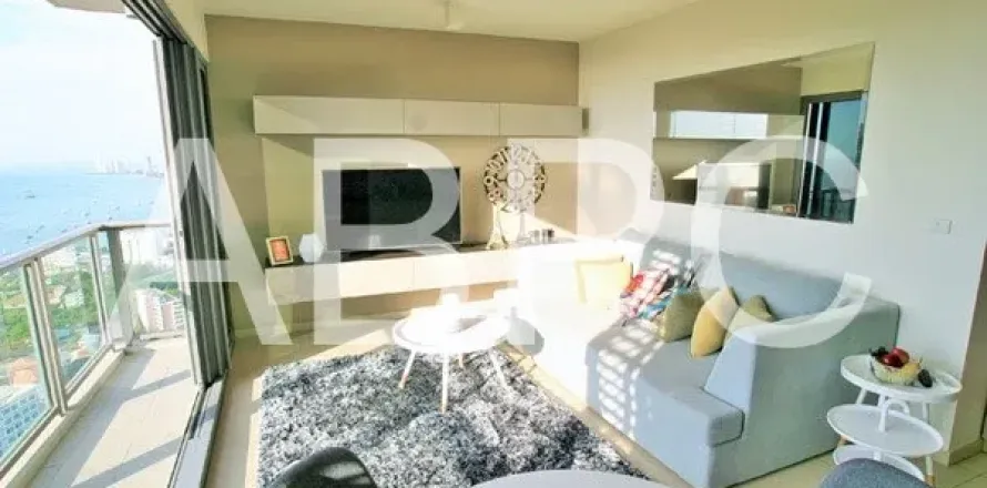 Condominio de 2 dormitorios en Pattaya, Tailandia № 211615