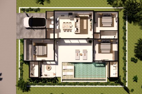 บ้านในเกาะสมุย, ประเทศไทย 3 ห้องนอน № 201442 - รูปถ่าย 12