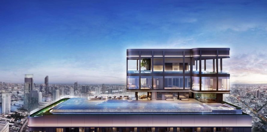 Eigentumswohnung in Thonburi, Bangkok, Thailand, 2 Schlafzimmer № 222513
