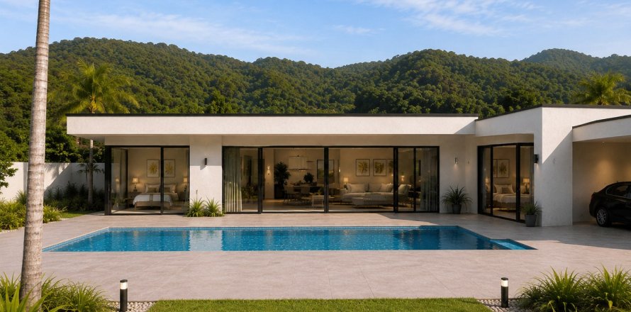 Villa in Cha-am, Thailand 3 Schlafzimmer № 222512