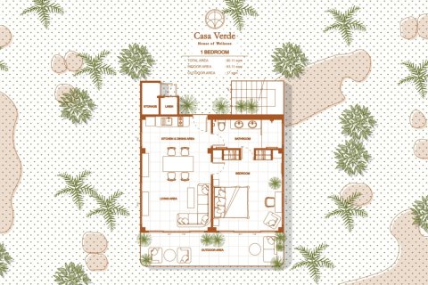 Villa in Koh Pha Ngan, Thailand 1 Schlafzimmer № 222699 - Foto 19