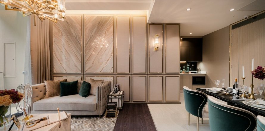 Дуплекс в Ратчатхеви, Бангкок, Таиланд с 2 спальнями № 139135