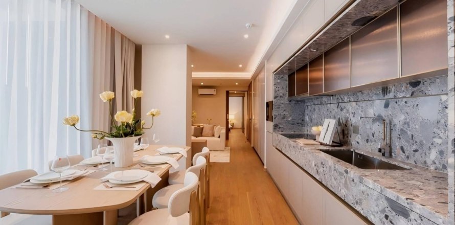 Condominio de 2 dormitorios en Bangkok, Tailandia № 233632