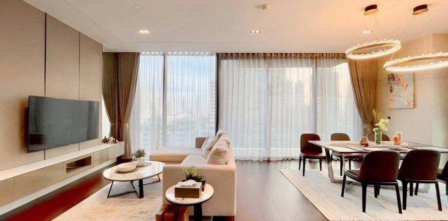 Condominio de 2 dormitorios en Bangkok, Tailandia № 233634