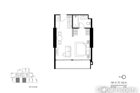 Condo in Pattaya, Thailand, 1 bedroom  № 146586 - photo 21