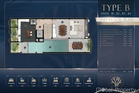 House in Pattaya, Thailand 4 bedrooms № 146581 - photo 5