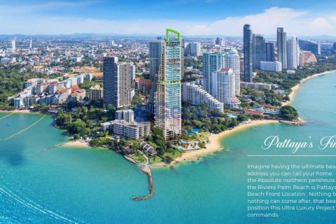 Condo à Pattaya, Thaïlande, 2 chambres  № 196051