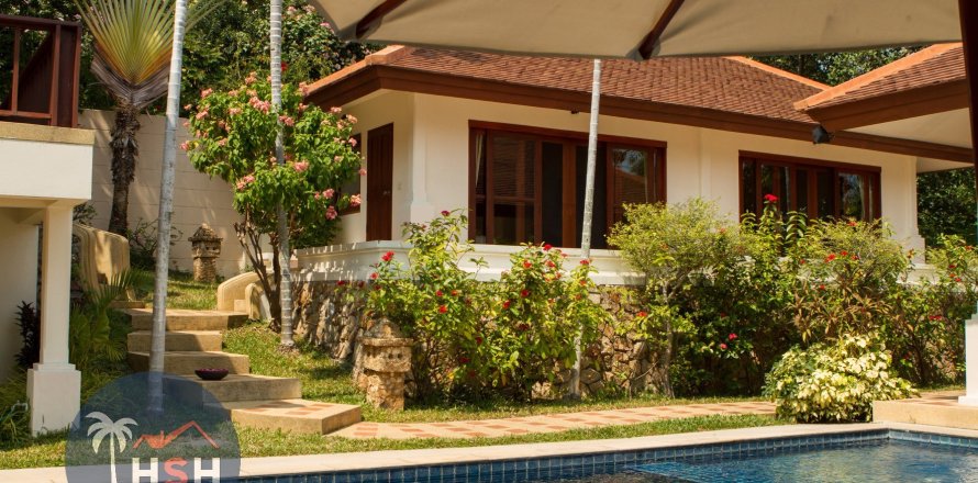 Вилла в Самуи, Таиланд с 4 комнатами № 180114