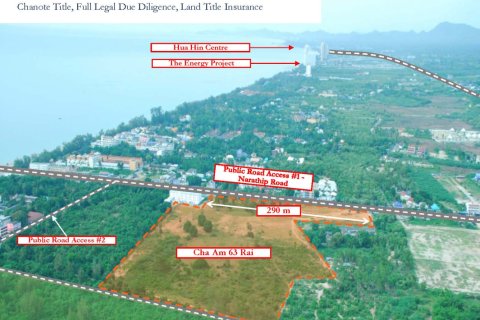Land in Hua Hin, Thailand 101076 sq.m. № 222614