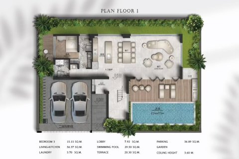 วิลล่าในพัทยา, ประเทศไทย 4 ห้องนอน № 203487 - รูปถ่าย 5