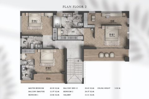 วิลล่าในพัทยา, ประเทศไทย 4 ห้องนอน № 203487 - รูปถ่าย 6