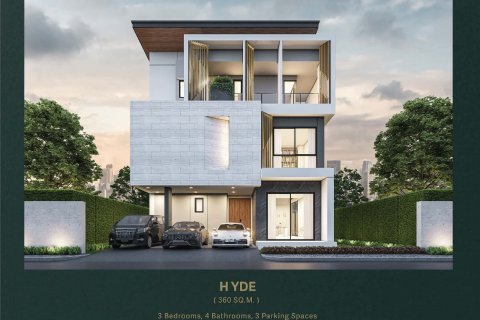 Вилла в Бангкоке, Таиланд с 3 спальнями  № 165419