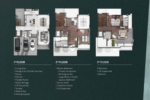 Вилла в Бангкоке, Таиланд с 3 спальнями № 165419 - фото 15