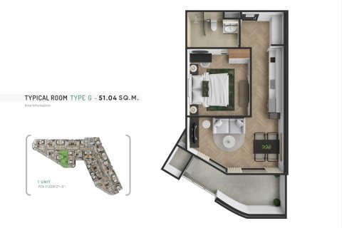 Condo in Bang Tao, Thailand, 1 bedroom  № 165423 - photo 13