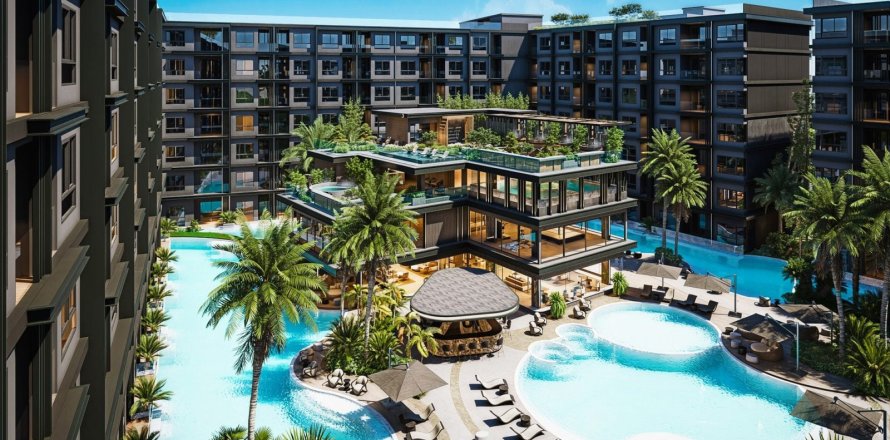 Condo in Pattaya, Thailand, 1 bedroom № 157373