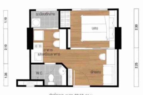 Condo à Bangkok, Thaïlande, 1 chambre № 208746 - photo 7
