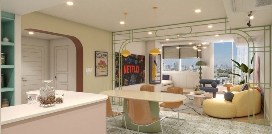 Condo in Watthana, Bangkok, Thailand, 2 bedrooms  № 136868