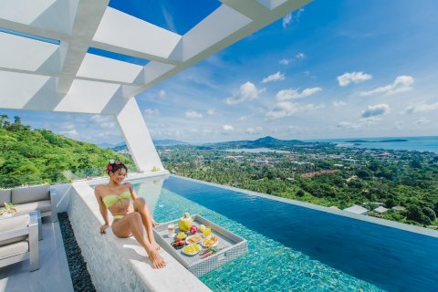 Вилла в Самуи, Таиланд с 3 спальнями  № 146111 - фото 7