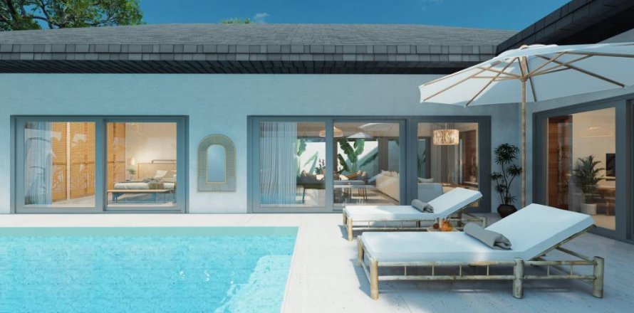 Вилла в Самуи, Таиланд с 2 спальнями  № 144511