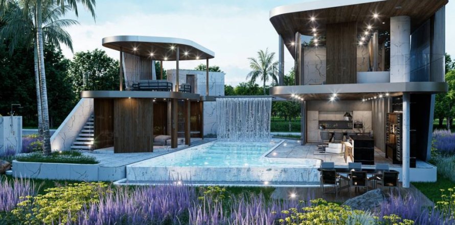 Вилла в Кату, Таиланд с 3 спальнями  № 146875