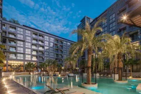 Condo à Kamala, Thaïlande, 1 chambre  № 174046 - photo 15